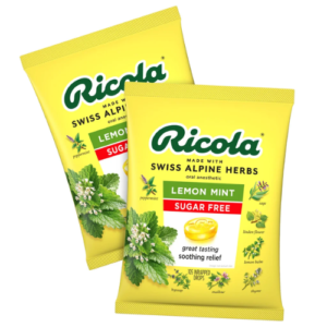 Kẹo ngậm thảo mộc Ricola không đường hương chanh bạc hà (210 viên)