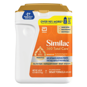 Sữa công thức dạng bột Similac 360 Total Care Sensitive với 5 HMO, không biến đổi gen - Hộp 1.13Kg
