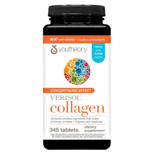 Viên uống collagen Youtheory Verisol Concentrated Effect + Biotin – 345 viên
