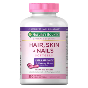Viên uống Nature’s Bounty Hair, Skin & Nails hỗ trợ tóc da móng – 250 viên