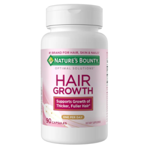 Viên uống Nature’s Bounty Optimal Solutions Hair Growth hỗ trợ mọc tóc – 90 viên