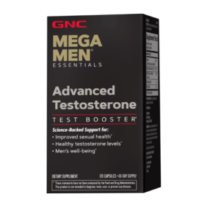 Viên uống hỗ trợ Testosterone GNC Mega Men Advanced – Hộp 120 viên