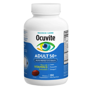 Viên Uống Hỗ Trợ Sức Khỏe Mắt Ocuvite Adult 50+ – Hộp 150 Viên Nang Mềm