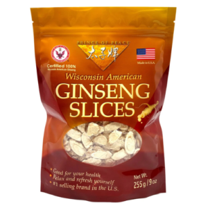 Nhân sâm lát khô Prince of Peace Wisconsin American Ginseng – 9 oz (255g)