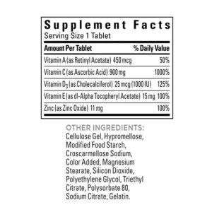 Viên uống bổ sung vitamin C Nature Made Super C với vitamin D3 và kẽm, 200 viên.