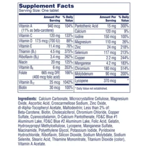 Viên uống bổ sung vitamin tổng hợp One A Day dành cho nam giới trên 50 tuổi, 300 viên.