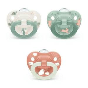 Núm Ti Giả Dành Cho Trẻ 0-6 Tháng NUK First Choice Classic Pacifier, 3 Cái