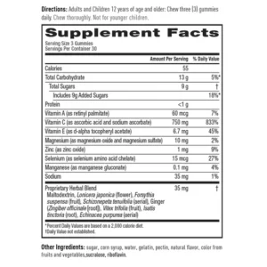 Viên uống bổ sung hỗ trợ miễn dịch Airborne Gummy, 90 viên.