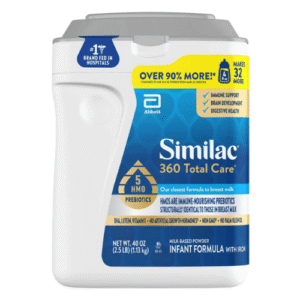 Sữa công thức dạng bột Similac 360 Total Care với 5 HMO, không biến đổi gen (Hộp 1.13Kg)