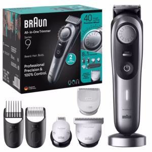 Bộ Dụng Cụ Chăm Sóc Cá Nhân Đa Năng Dành Cho Nam Braun Series 9 9430 All-In-One Electric Grooming Style Kit for Men