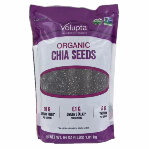 Hạt chia hữu cơ Volupta, túi 64 oz