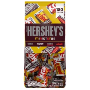 Socola mini Hershey's, túi nhiều loại, túi 56 oz (khoảng 1,58kg)