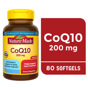 Viên Uống Nature Made CoQ10 200mg – Hộp 80 Viên