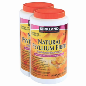 Bột Chất Xơ Kirkland Signature Natural Sugar-Free Psyllium Fiber – 2 Hộp X 180 Liều Dùng