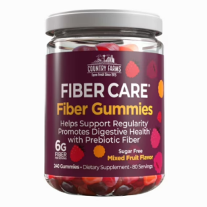 Kẹo Dẻo Bổ Sung Chất Xơ Country Farms Fiber Care Gummies – Hộp 240 Viên