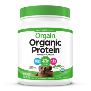 Bột Protein Thực Vật Orgain Organic Protein & Superfoods Hương Socola Fudge – Hộp 462g