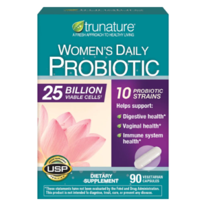 Viên Uống Trunature Women's Daily Probiotic – Hộp 90 Viên Nang Chay
