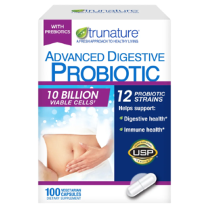 Viên Uống Hỗ Trợ Tiêu Hóa Trunature Advanced Digestive Probiotic – Hộp 100 Viên