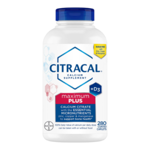 Viên Uống Hỗ Trợ Xương Khớp Citracal Maximum Plus Calcium Citrate + D3 – 280 Viên Nén