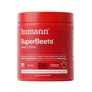 Kẹo Nhai Hỗ Trợ Tim Mạch HumanN SuperBeets Heart Chews – Hộp 90 Viên