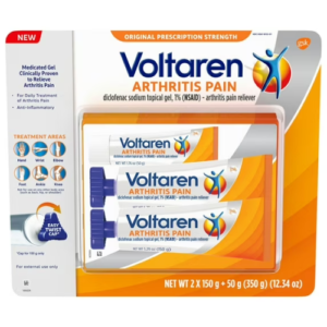 Gel Giảm Đau Khớp Voltaren Arthritis Pain Relief – 2 Tuýp X 150g, 1 Tuýp 50g