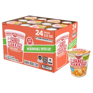 Mỳ Ly Nissin Cup Noodles Chicken Flavor – Thùng 24 Ly