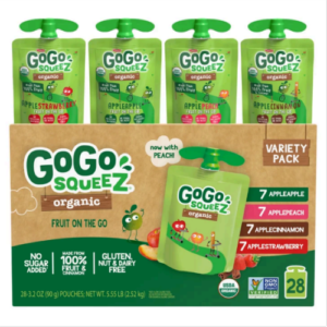 GoGo SqueeZ – Táo nghiền hữu cơ (Organic Applesauce)
