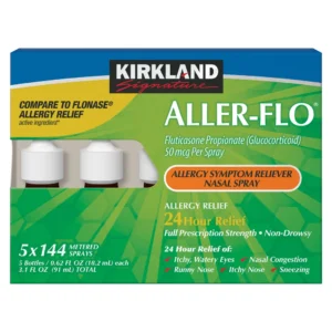 Hộp 5 chai xịt chống dị ứng Kirkland Signature Aller-Flo