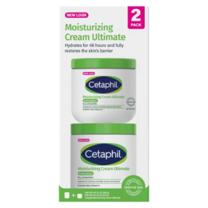 Kem Dưỡng Ẩm Chuyên Sâu Cetaphil Ultimate Moisturizing Cream – Set 2 Hũ 36 oz