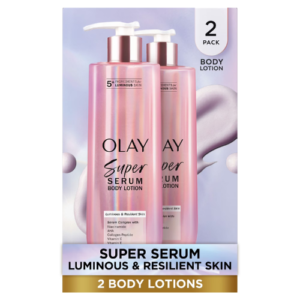 Sữa Dưỡng Thể Olay Super Serum Body Lotion – Set 2 Chai x 18.5 Oz