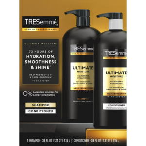 Bộ Dầu Gội và Dầu Xả Dưỡng Ẩm TRESemmé Ultimate Moisture Shampoo and Conditioner - 2 Chai X 1.15L