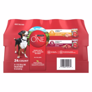Thức Ăn Ướt Cho Chó Purina ONE Mainline Đa Hương Vị – Hộp 24 Lon 369 g