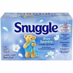 Giấy Thơm Snuggle Blue Sparkle Dryer Sheets – Hộp 200 Tờ