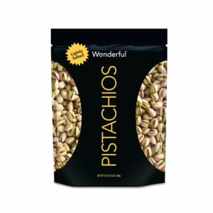Hạt dẻ cười rang muối Wonderful Pistachios-túi 48 oz