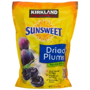 Mận sấy khô nguyên quả Kirkland Signature Sunsweet, túi 3,5 lbs