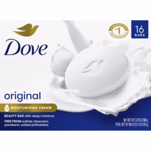Xà Phòng Dưỡng Ẩm và Làm Sạch Dove Beauty Bar - Hộp 16 Thanh X 106g