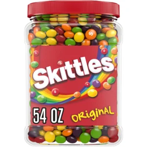 Kẹo trái cây Skittles vị nguyên bản, hộp 54 oz