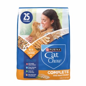 Thức Ăn Hạt Cho Mèo Purina Cat Chow Complete Vị Gà – Túi 11,3 kg
